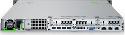 Server rack Fujitsu PRIMERGY RX1330 M6, 1U, për biznese, gri