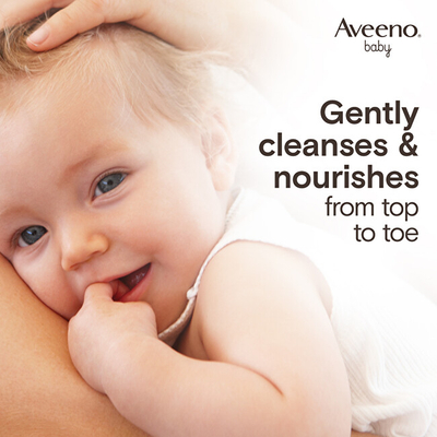 Xhel pastrues për foshnja Aveeno Baby Daily Care Gentle & Bath Wash, 400 ml