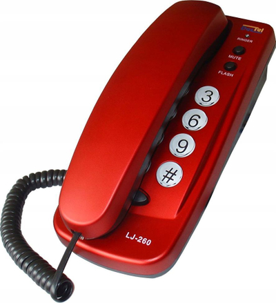 Telefon fiks Dartel LJ-260, me kabllo, bordo