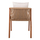Karrige druri teak me litar & jastëkë 57×63.5×75–88 cm (HM9456.01)