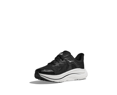 Патики за трчање за деца Hoka Clifton 10, техничка мрежа, гумен ѓон, црни