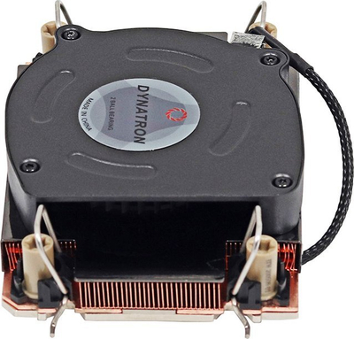 Ftohës procesori Dynatron N12, për Intel LGA 4189, 205W TDP, gri
