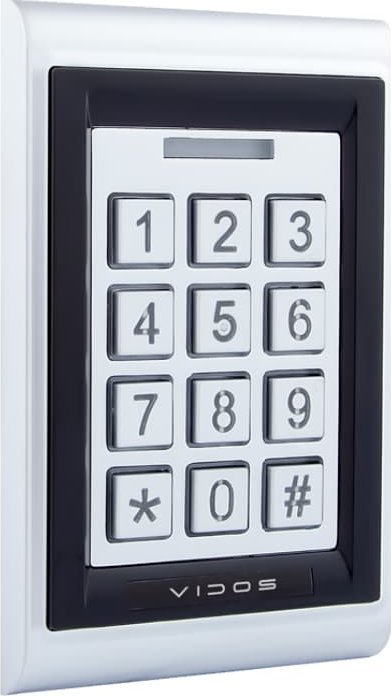 Kod-kapak me RFID Vidos ZS50, IP65, metalik, gri