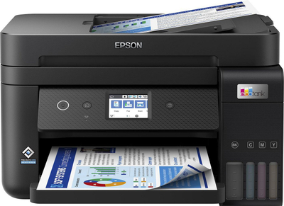 Мултифункционален печатач Epson EcoTank ET-4850, A4, WiFi LAN, ADF Duplex, црн
