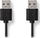 Kabllo USB Nedis 2.0 A në A, 3m, e zezë
