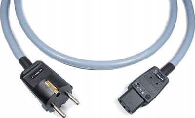 Kabllo rryme Melodika MDP30G, Schuko në IEC C13, 3x2.5mm², 3m, gunmetal