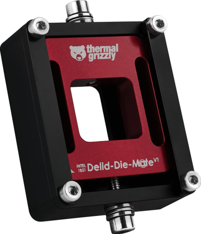 Mjet delidding Thermal Grizzly Delid Die Mate V1, për Intel LGA1851, alumin, i zi