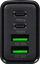 Karikues prizë Qoltec 76-023, 2x USB, USB-C QC PD 65W, i bardhë