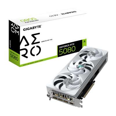 Kartelë grafike GIGABYTE GeForce RTX 5080 AERO OC SFF 16G, 16GB GDDR7