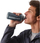 Shishe dore për vrapim Salomon Active Handheld Bottle, me rrip të rregullueshëm, e zezë