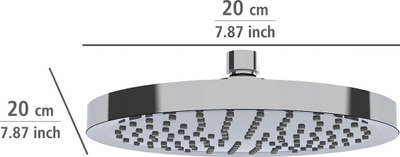 Kokë dushi Wenko Rain Shower, 20 cm, krom