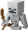 Figurë loje Educa Borras Minecraft, 8 cm, me nyje që lëvizin, shumëngjyrëshe