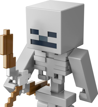 Figurë loje Educa Borras Minecraft, 8 cm, me nyje që lëvizin, shumëngjyrëshe