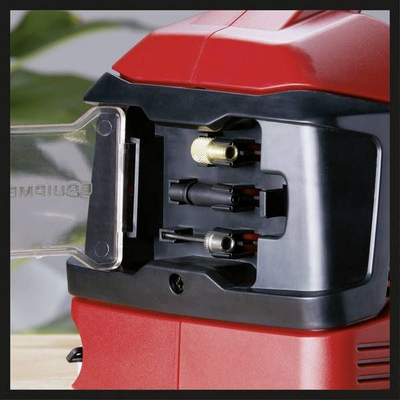 Kompressor për makinë Einhell Power X-Change Pressito 18V, 90W, i kuq