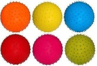 Top lodër Artyk Colorful Ball 134449, 23cm, sipërfaqe hedgehog, shumëngjyrësh