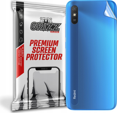 Film mbrojtës mbrapa GrizzGlass SatinSkin për Xiaomi Redmi 9AT, transparent