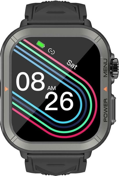 Orë e mençme Blackview W30, ekran 1.91\", me mikrofon brenda, e zezë