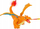 Figurë lodër Pokémon Jazwares Flame and Flight Charizard, 15cm, interaktive me drita dhe zëra, portokalli