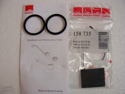 Set riparimi Oras 158735, garnitura rubineti, yndyrë silikoni