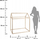 Shpi loje prej dru Atmosphera Interior Creator, 115 x 66 x 126 cm, natyrale