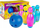 Set bowling për kalamoj Glitter, 6 birila, 1 top, shumëngjyrësh