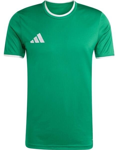 Fanellë futbolli Adidas Entrada 26 për burra, masa M, jeshile me të bardhë