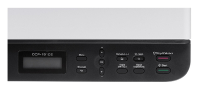 Мултифункционален печатач Brother DCP-1510E, ласерски, A4, бел