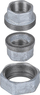 Bashkues i drejtë AGAFLEX U1, 3/4", i galvanizum
