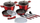 Set enë kuzhine Berlinger Haus BH-7057, të kuqe