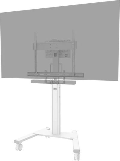 Kit videobar universal Neomounts AV2-500WH, për ekrane 43-110\", VESA, mban deri 10 kg, i bardhë