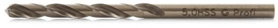 Bit kaçavideje Graztai Drill Bit 5.0x86 mm Profi, 5 mm, për metal, gri