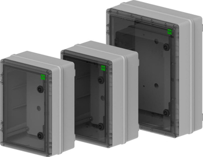 Kabinet elektrik hermetik Elektro-Plast INDUSTRIAL SR3 2755-01, 356x456x162mm, 400V, kapak transparent