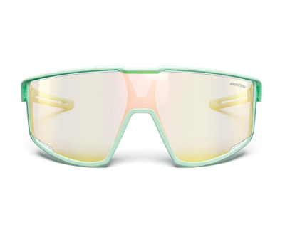Syze sportive Julbo Fury, lente REACTIV Photochromic 1-3, cilindrike, mint e gjelbër