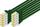 Kabllo rrjeti Digitus CAT 6A S/FTP, set 10 copa nga 1m, jeshile