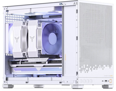 Kutia kompjuterike Jonsbo D32 STD Mesh, MATX, mini tower, e bardhë