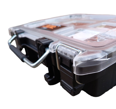 Organizues veglash Keter ROC Pro Gear 2.0, plastik i qëndrueshëm, kapak transparent
