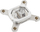 Bllok uji CPU Aquacomputer Cuplex Kryos NEXT RGBpx, socket 2011 2011-3 2066, akrilik nikeli