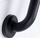 Dorezë sigurie muri RIDDER Wall Bracket, 45 cm, alumin, e zezë