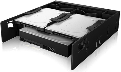 Panel i përparëm për kasë Icy Box IB-5251, 5.25", i zi