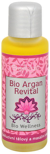 Vaj organik për masazh Saloos Argan Revital 50 ml
