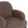 Kolltuk Agnes 74x71x83Hcm (HM9525.25), kaftë/ zezë