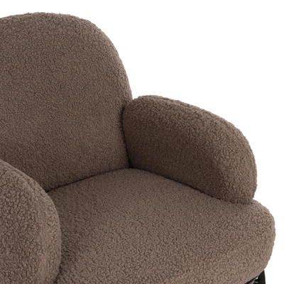 Kolltuk Agnes 74x71x83Hcm (HM9525.25), kaftë/ zezë