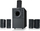 Altoparlantë 5.1 Microlab X3BT, Bluetooth 5.3, subwoofer 6.5", të zinj
