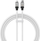 Kabllo karikimi Baseus CoolPlay, USB C në Lightning, 20W, 1m, e bardhë