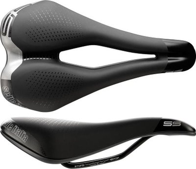 Shalë biçiklete Selle Italia Sport S5 SuperFlow L3, xhel, Hi-Viz, e zezë