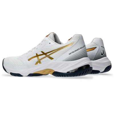Патики за одбојка Asics Netburner Ballistic FF 3 W 1052A069110, за сала, за жени, бели