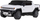 Makina me pult Rastar RC Hummer EV, shkallë 1:26, plastike ABS, e bardhë