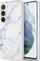 Mbështjellës Guess GUHCS23SPCUMAH për Samsung Galaxy S23, hardcase Marble, i bardhë