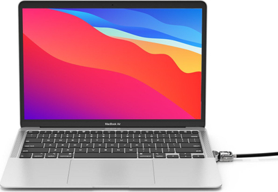Përshtatës sigurie Compulocks Ledge Lock për MacBook Air 13" M1, kabllo me kod, argjendtë