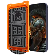 Xham mbrojtës Proove Achilles Installation Box për iPhone 15 Pro, 9H, i zi